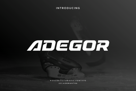 Adegor: A Premium Display Font for Editorial Speed and Impact