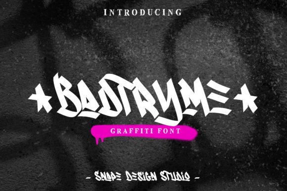 Badtryme: The Urban Display Font for Bold Editorial Design