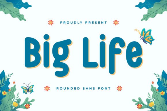 Big Life: A Handcrafted Display Font for Editorial Projects