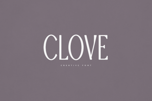 Clove: An Editorial Display Font for Distinctive Publishing