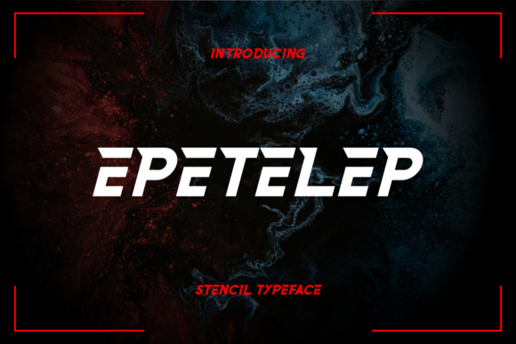 Epetelep: A Modern Display Font for Small Business Branding