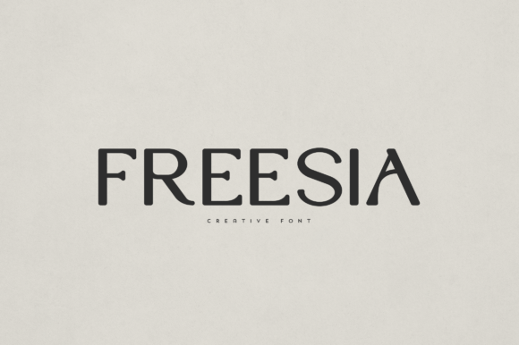 Freesia Font: The Elegant Display Typeface I Keep Coming Back to