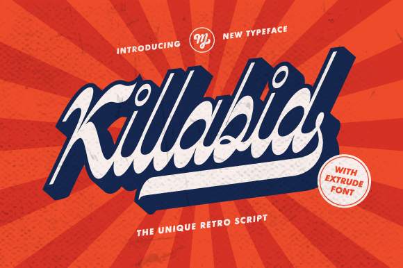 Killabid Font: A Maker's Review of This Vintage Baseball Script