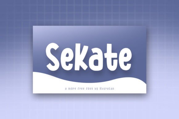 The Editorial Character of Sekate, a Modern Display Font