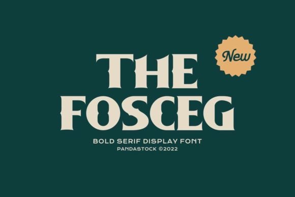 The Fosceg Font: A Modern Typeface for Impactful Marketing