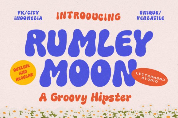 Using Rumley Moon Font for Creative Website Headlines