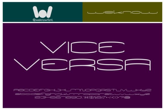 Vice Versa: The Display Font That Sharpens Your Campaign Message