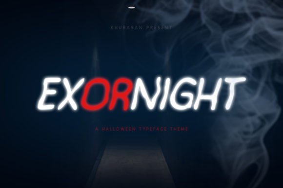 Working With Exornight: A Designer's Exploration of a Unique Display Font